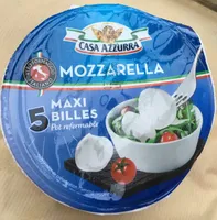 5 Maxi Billes de Mozzarella Pot refermable
