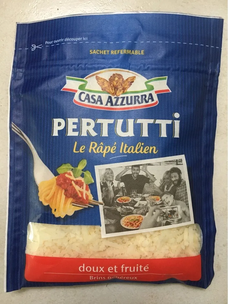 Pertutti, Le râpé italien