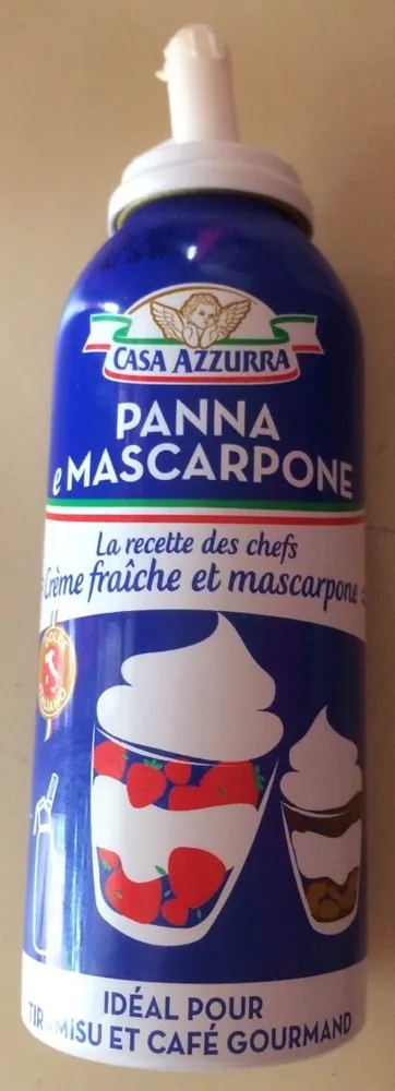 Panna e mascarpone, Crème fraîche et mascarpone