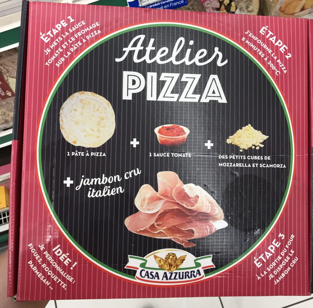 Atelier Pizza + Jambon cru Italien