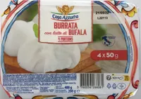 BURRATA con latte di BUFALA - 4 PORTIONS