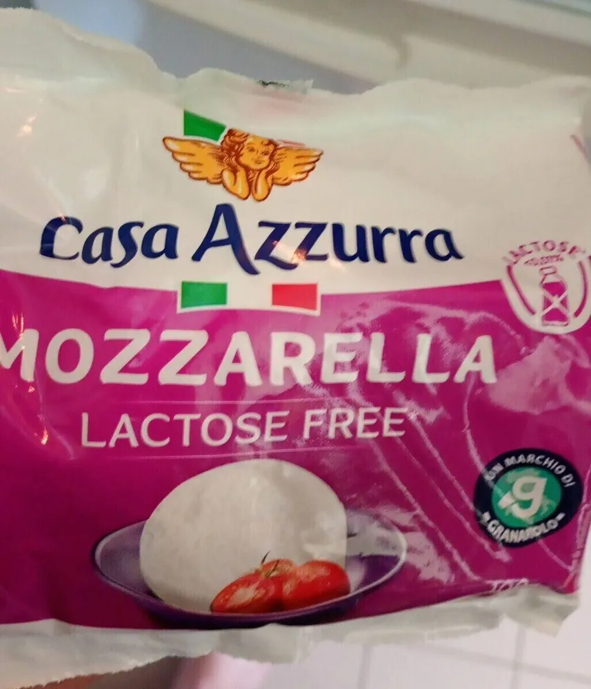Mozzarella lactose free