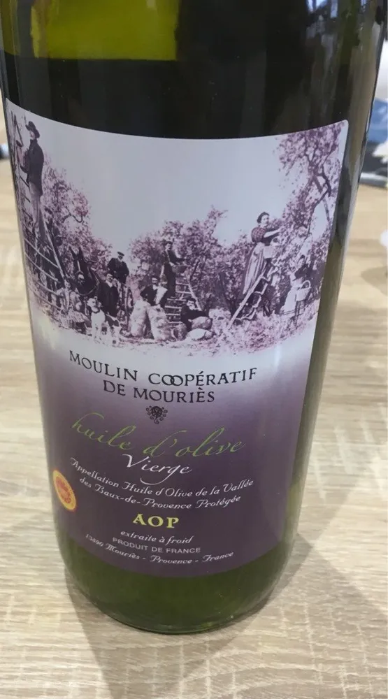 Huile d'olive vierge AOP