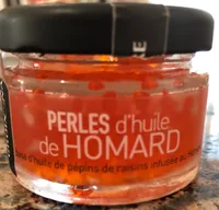 Perles d'huile de homard