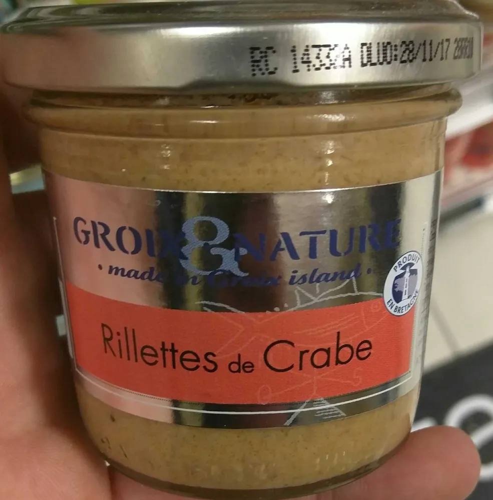 Rillettes de crabe