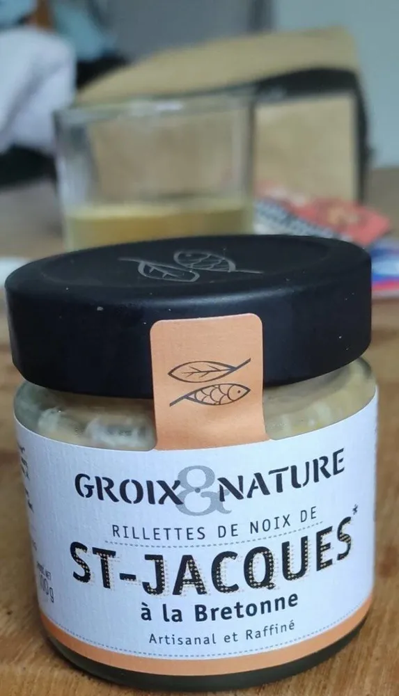 Rillettes de noix de St-Jacques a la bretonne