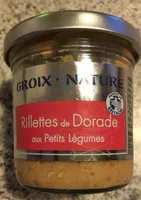 Rillettes de dorade aux petits légumes