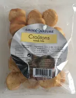 Croûtons ronds frits