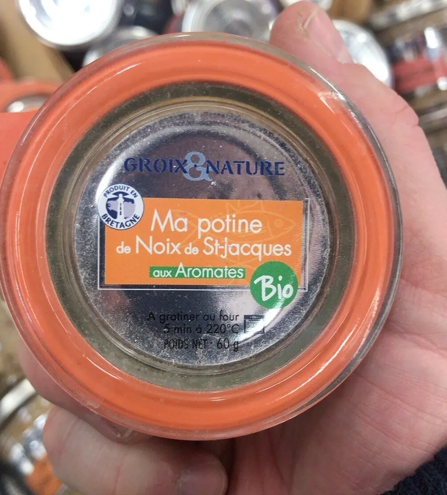 Ma potine de noix de st Jacques