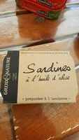 Sardines à l'huile d'olive