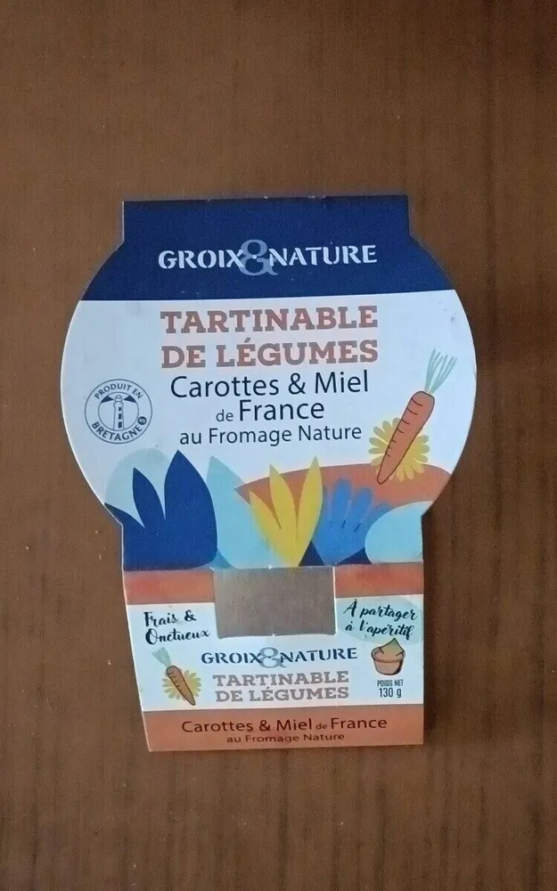 Tartinable de légumes