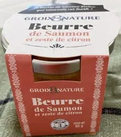 Beurre de saumon et zeste de citron