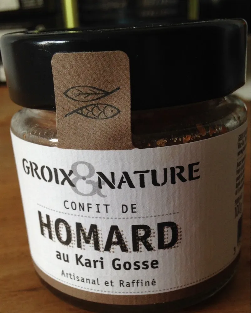 Confit de Homard au Kari Gossr