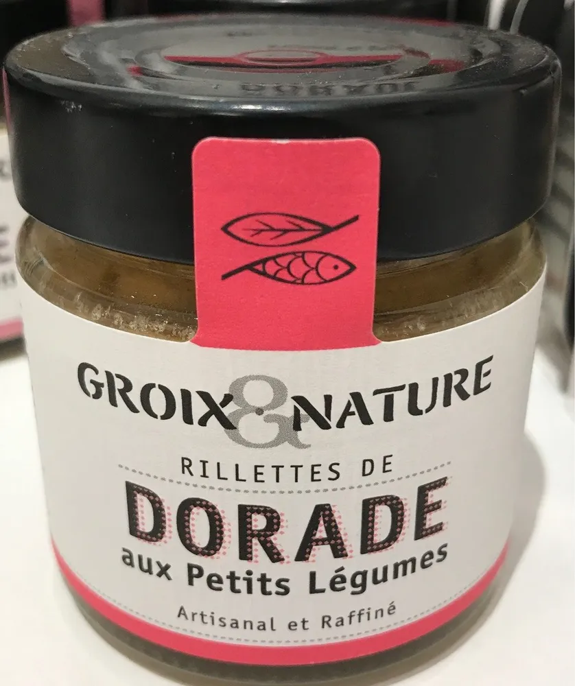 Rillettes de dorade aux petits légumes