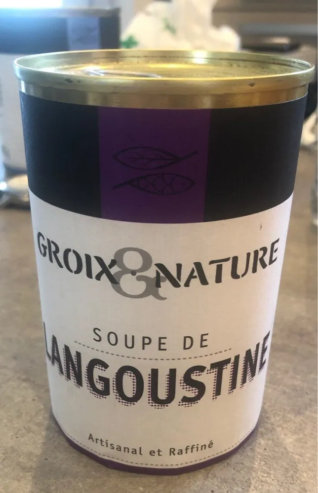 Soupe de langoustine