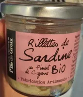 Rillettes de Sardine au Piment de Cayenne