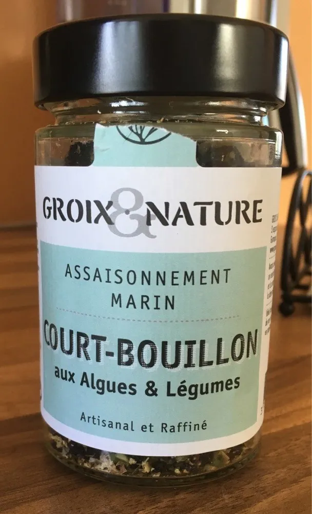 Cours bouillon aux algues et legumes