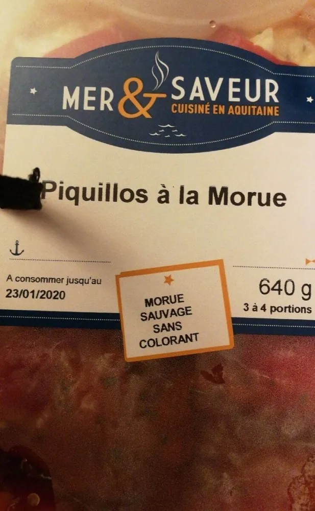Piquillos à la morue