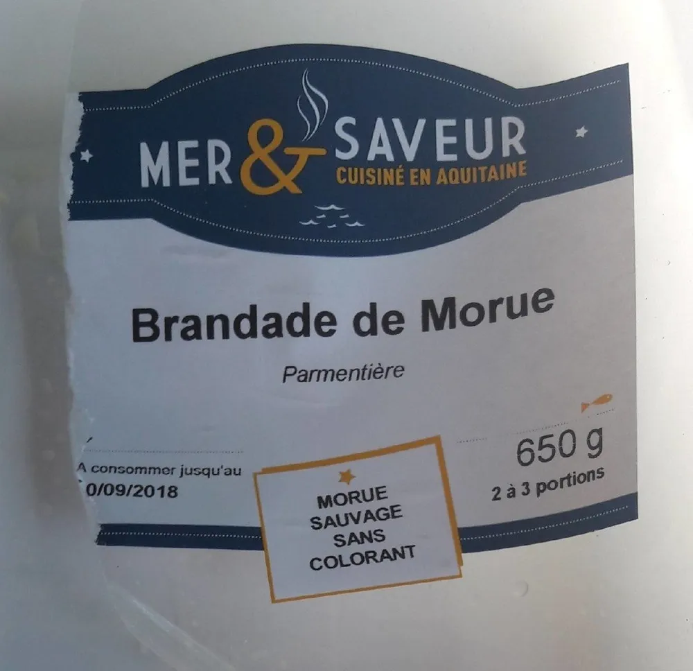Brandade de morue