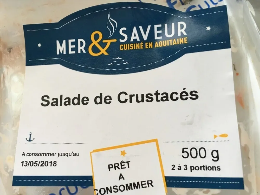 Salade de crustacés