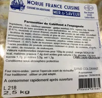 Parmentier de cabillaud à l'espagnol