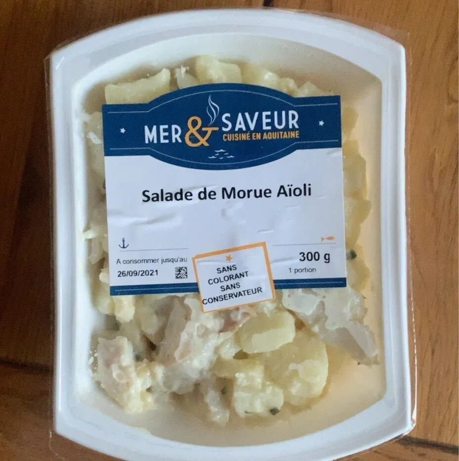 Salade de morue Aïoli