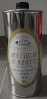Huile vierges de noisette
