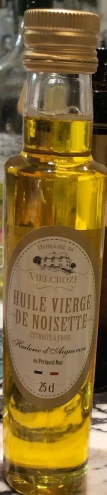 Huile vierge de noisette