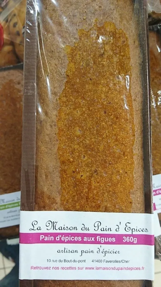Pain d épices aux figues