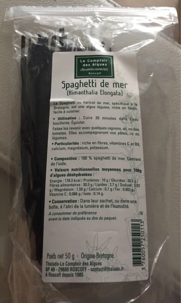 Spaghetti de mer