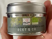 Infusion biologique aromatisé menthe-ananas