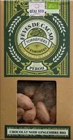 Fèves de cacao Chocolat noir - Gingembre Bio