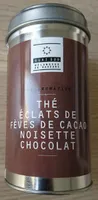 Thé éclats de fèves de cacao noisette chocolat