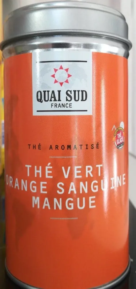 Thé vert orange sanguine mangue