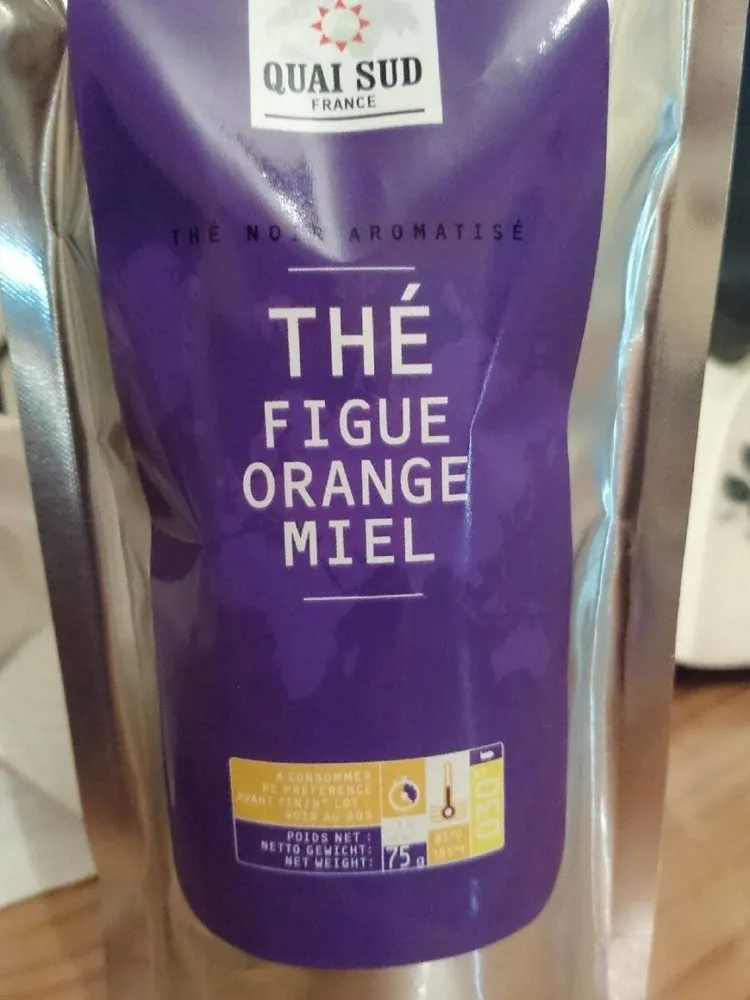 Thé figue orange miel