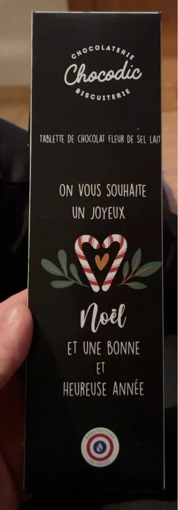 Chocolat au lait fleur de sel