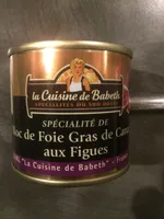 Bloc de foie gras canard aux figues
