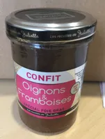 Confit oignons & framboises