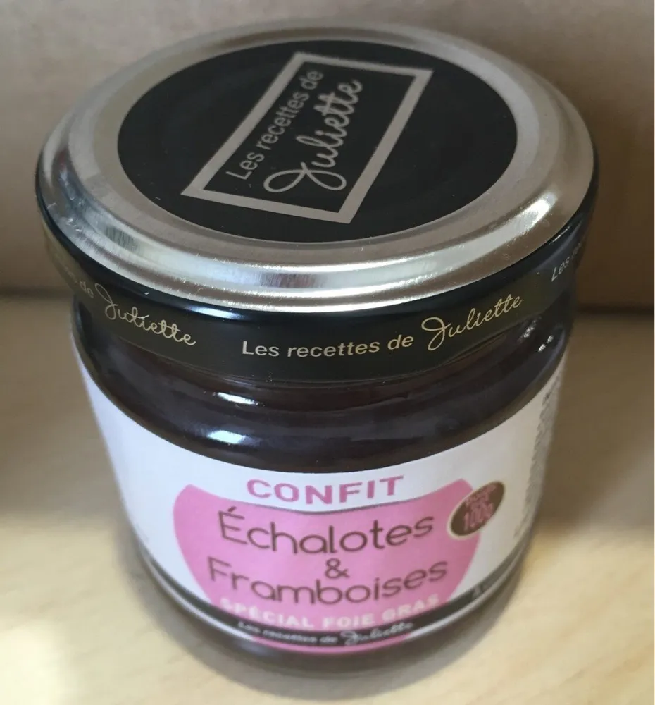 Confit Echalotes & Framboises