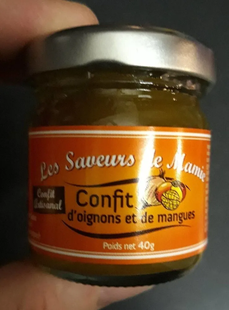 Confit oignon et mangue
