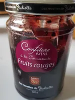Confiture extra fruits rouges
