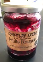 Confiture extra a la cassonade fruits rouges