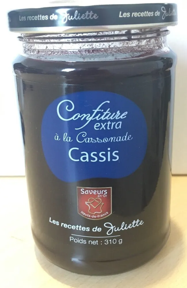 Confiture extra Cassis à la cassonade