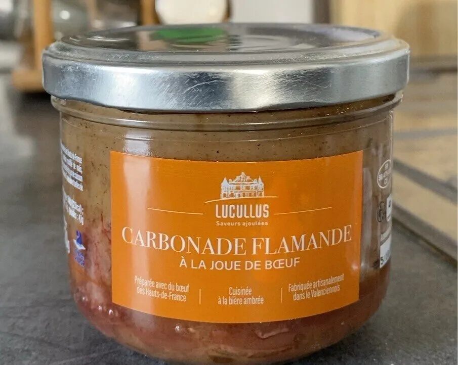 Carbonnade flamande à la joue de bœuf