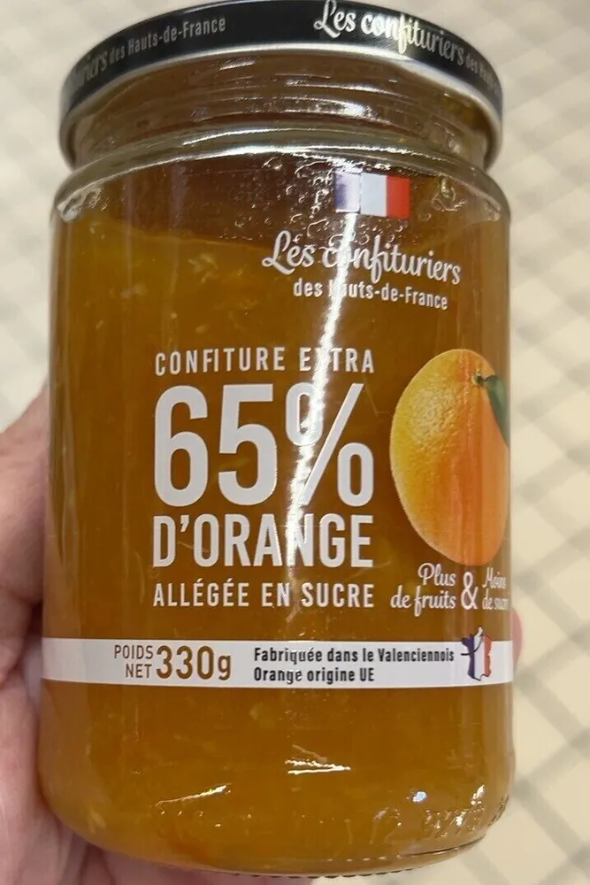Confiture extra 65% d’orange