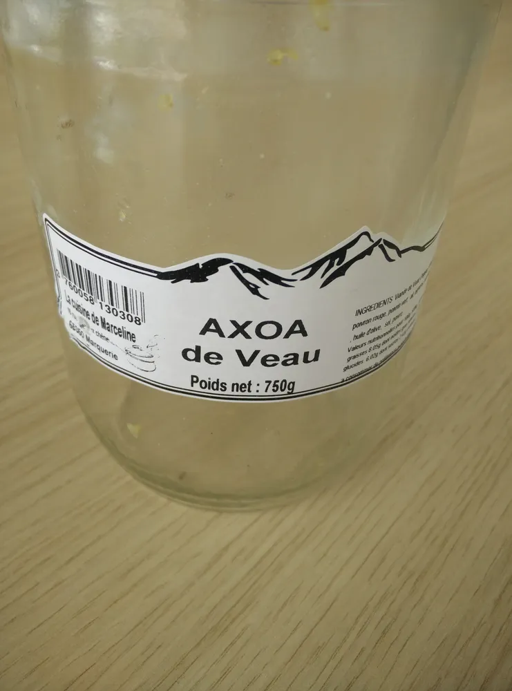 Axoa de veau