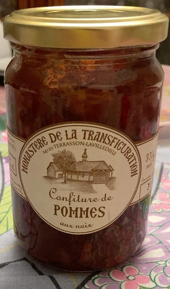 Confiture de pommes aux noix