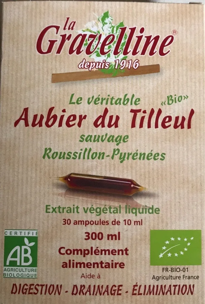 Aubier De Tilleul Bio - 30 Ampoules - La Gravelline