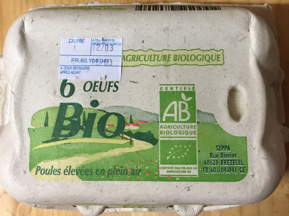 Oeufs bio