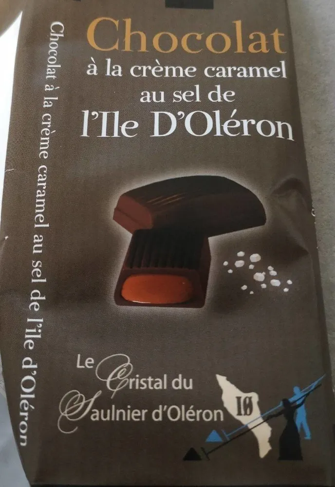 Chocolat Noir fourré au caramel